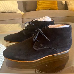 Tod’s Women’s Suede Lace-Up Ankle Boots | Size IT 35.5
